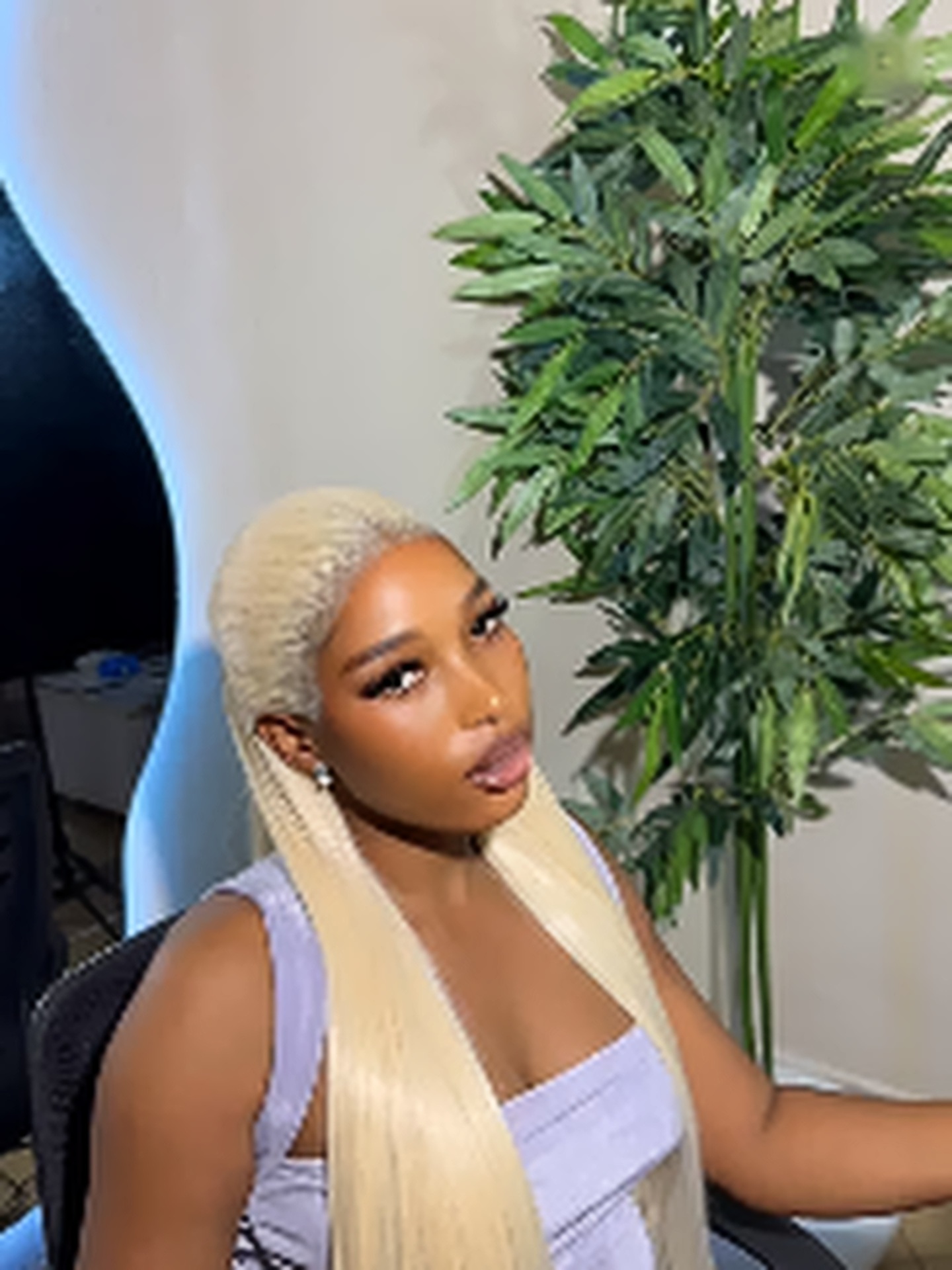 Blonde hair installation by Enjay Beauty Hub