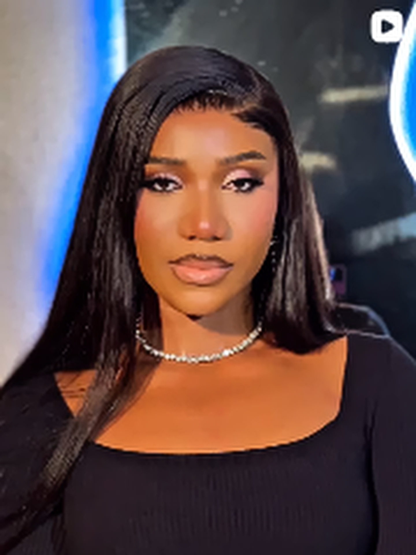 Sleek hair installation by Enjay Beauty Hub in Ajah
